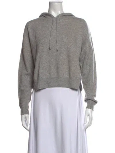 Pre-owned Naadam Cashmere Crew Neck Sweater W/ Tags In Grey