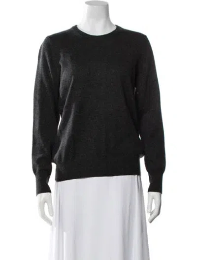 Pre-owned Naadam Cashmere Crew Neck Sweater W/ Tags In Grey