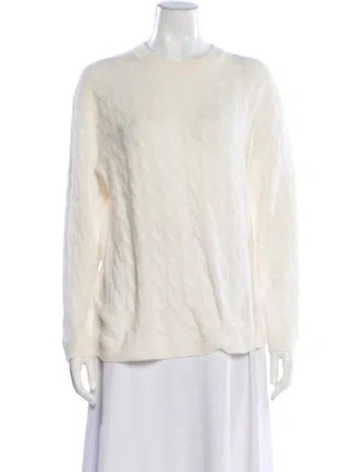 Pre-owned Naadam Cashmere Crew Neck Sweater W/ Tags In Neutral