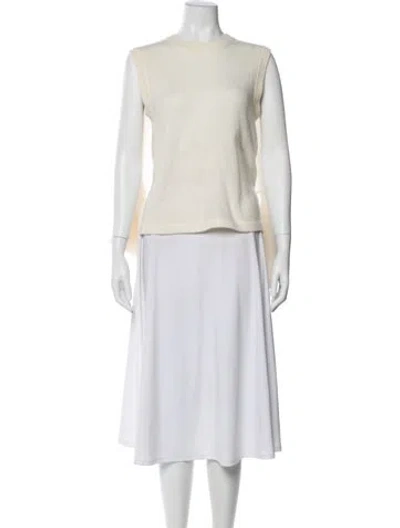 Pre-owned Naadam Cashmere Crew Neck Sweater W/ Tags In Neutral