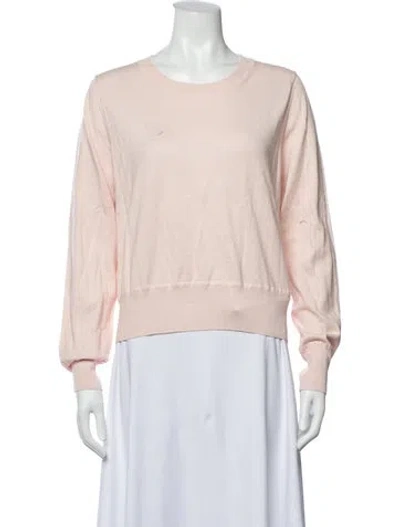 Pre-owned Naadam Cashmere Crew Neck Sweater W/ Tags In Pink