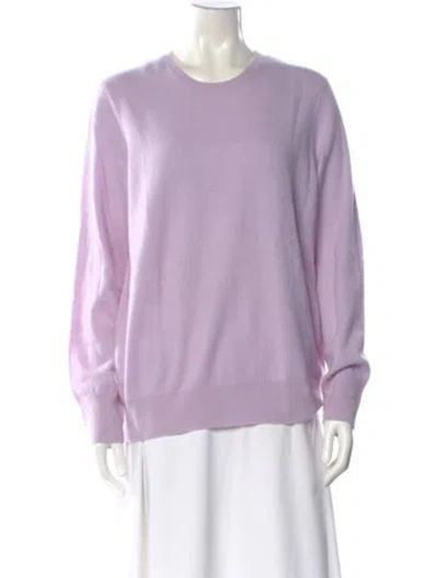 Pre-owned Naadam Cashmere Crew Neck Sweater W/ Tags In Purple