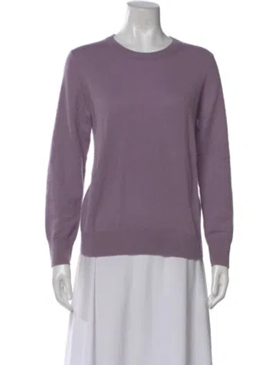 Pre-owned Naadam Cashmere Crew Neck Sweater W/ Tags In Purple