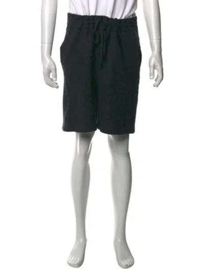 Pre-owned Naadam Cashmere Jogger Shorts In Black