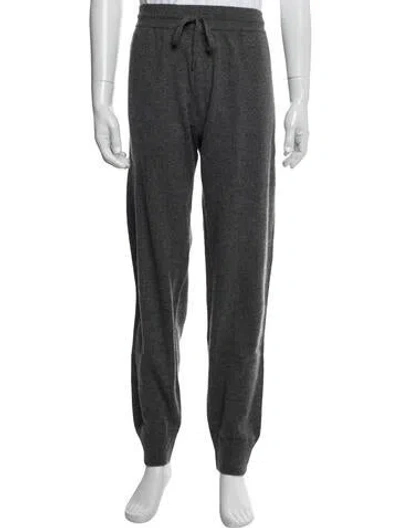 Pre-owned Naadam Cashmere Joggers In Gray