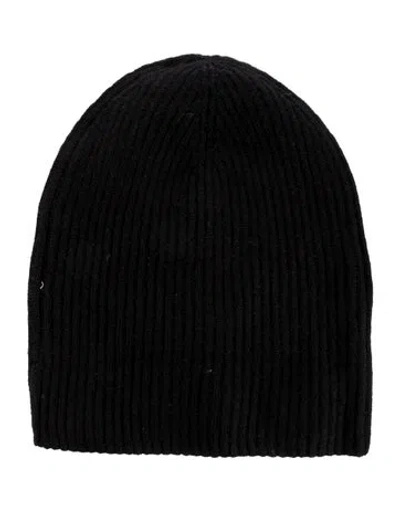 Pre-owned Naadam Cashmere Knit Beanie W/ Tags In Black