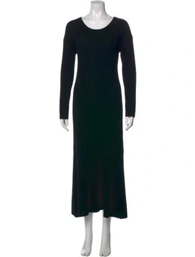 Pre-owned Naadam Cashmere Long Dress In Black