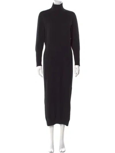 Pre-owned Naadam Cashmere Long Dress In Black