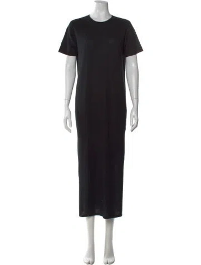 Pre-owned Naadam Cashmere Long Dress In Black