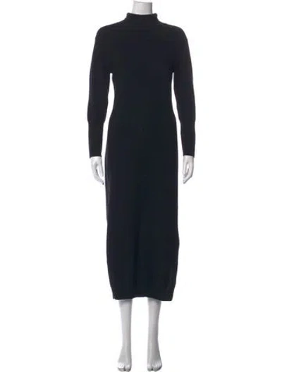 Pre-owned Naadam Cashmere Long Dress In Black