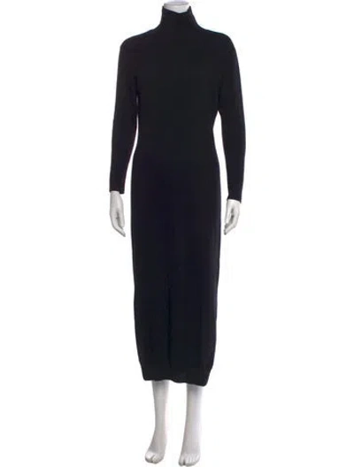 Pre-owned Naadam Cashmere Long Dress In Black