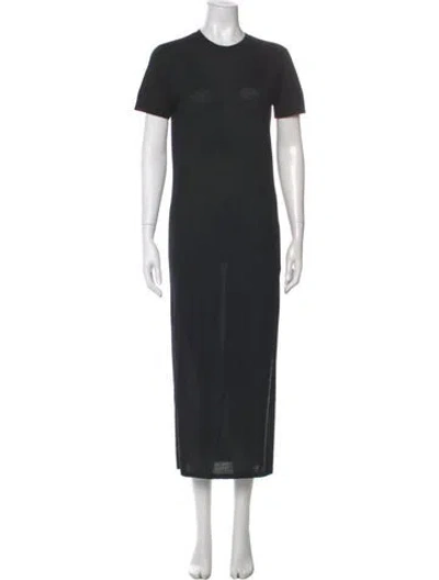 Pre-owned Naadam Cashmere Long Dress In Blue