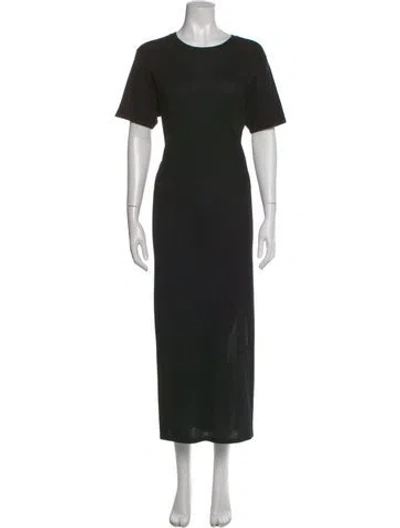 Pre-owned Naadam Cashmere Long Dress W/ Tags In Black