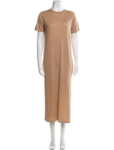 Pre-owned Naadam Cashmere Long Dress W/ Tags In Neutral