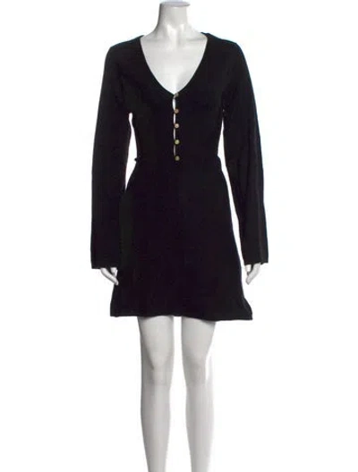 Pre-owned Naadam Cashmere Mini Dress W/ Tags In Black