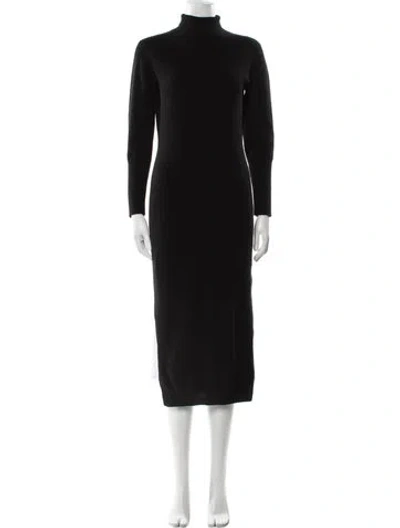 Pre-owned Naadam Cashmere Mock Neck Sweater W/ Tags In Black