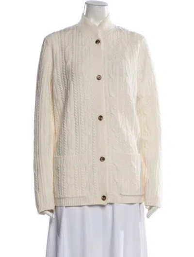 Pre-owned Naadam Cashmere Open Front Sweater W/ Tags In Neutrals