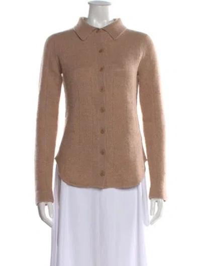 Pre-owned Naadam Cashmere Patterned Sweater In Neutral