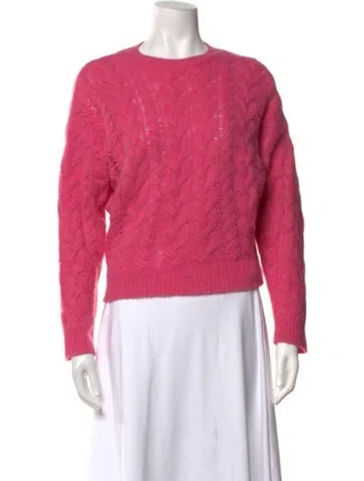 Pre-owned Naadam Cashmere Patterned Sweater In Pink