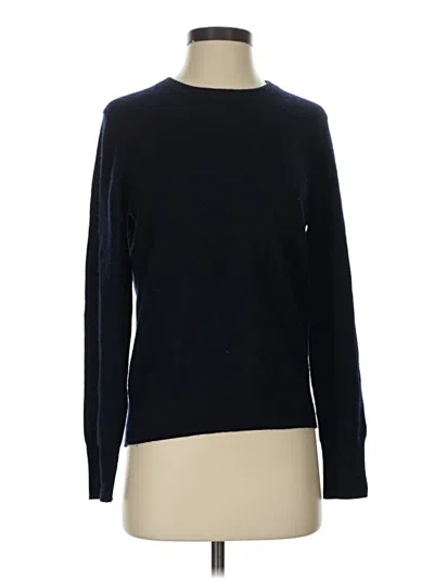 Pre-owned Naadam Cashmere Pullover Sweater In Blue