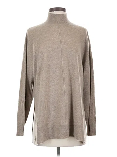 Pre-owned Naadam Cashmere Pullover Sweater In Tan