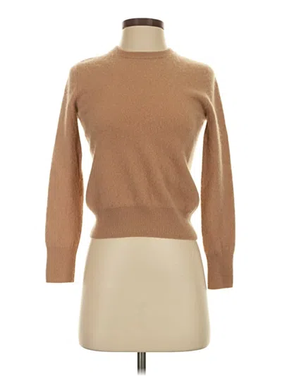 Pre-owned Naadam Cashmere Pullover Sweater In Tan