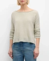 NAADAM CASHMERE RIBBED BOAT-NECK SWEATER