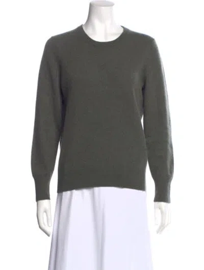 Pre-owned Naadam Cashmere Scoop Neck Sweater In Gray