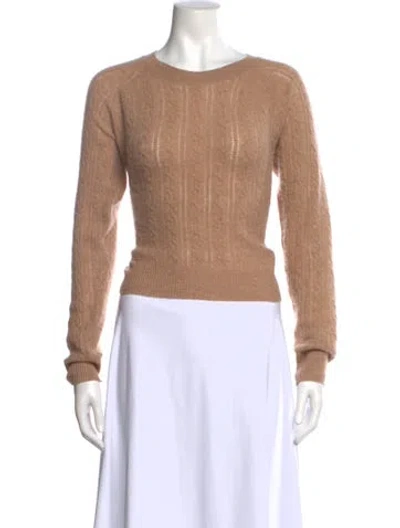 Pre-owned Naadam Cashmere Scoop Neck Sweater In Neutral