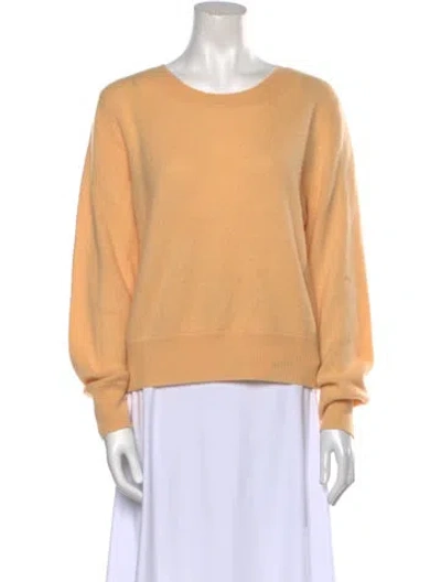 Pre-owned Naadam Cashmere Scoop Neck Sweater In Neutral