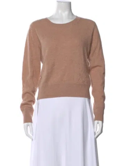 Pre-owned Naadam Cashmere Scoop Neck Sweater In Neutral