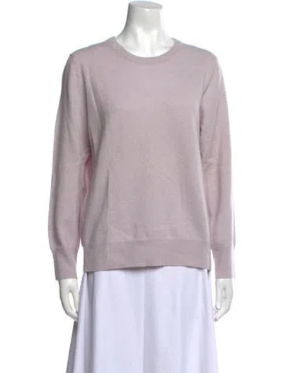 Pre-owned Naadam Cashmere Scoop Neck Sweater W/ Tags In Purple