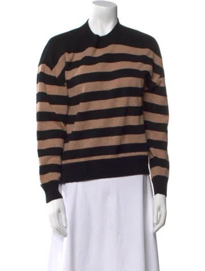 Pre-owned Naadam Cashmere Striped Sweater In Multi