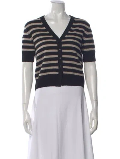 Pre-owned Naadam Cashmere Striped Sweater In Multi
