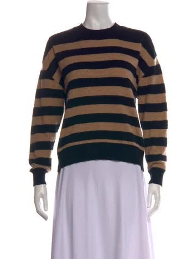 Pre-owned Naadam Cashmere Striped Sweater In Multicolor
