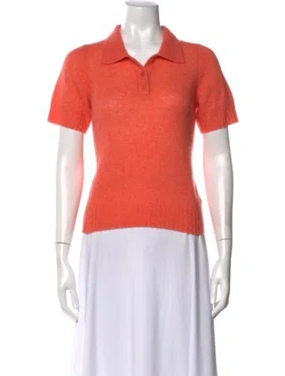 Pre-owned Naadam Cashmere Sweater In Orange