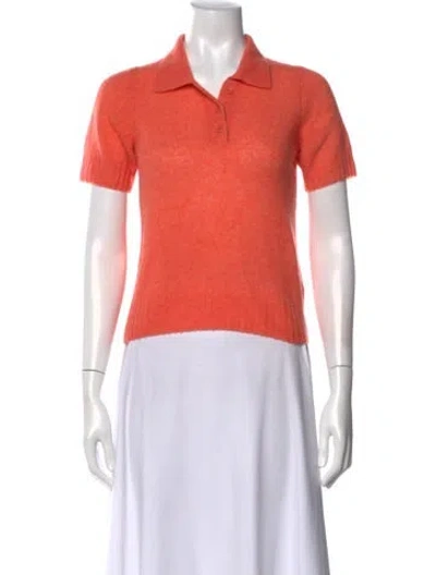 Pre-owned Naadam Cashmere Sweater In Orange