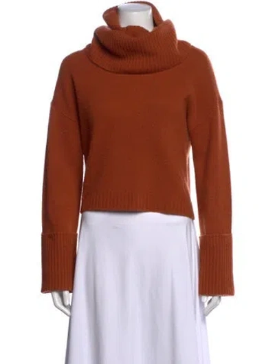 Pre-owned Naadam Cashmere Sweater In Orange