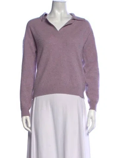 Pre-owned Naadam Cashmere Sweater In Purple
