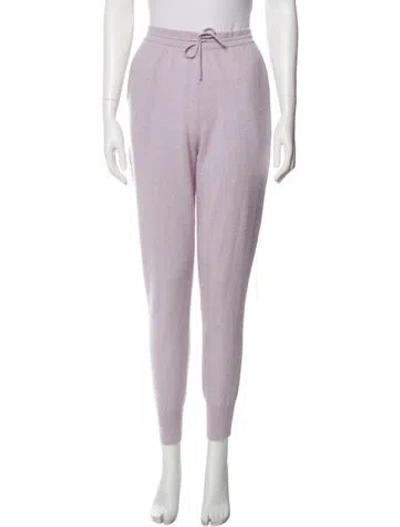 Pre-owned Naadam Cashmere Sweatpants In Purple
