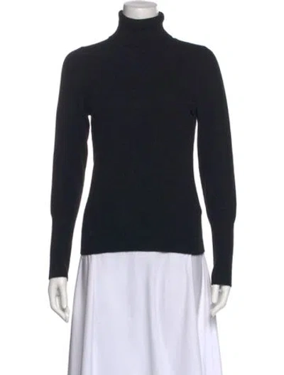 Pre-owned Naadam Cashmere Turtleneck Sweater In Black