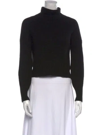 Pre-owned Naadam Cashmere Turtleneck Sweater In Black