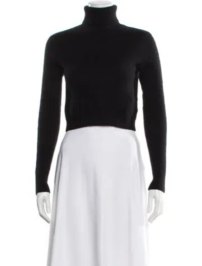 Pre-owned Naadam Cashmere Turtleneck Sweater In Black
