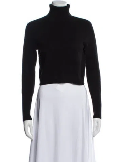 Pre-owned Naadam Cashmere Turtleneck Sweater In Black