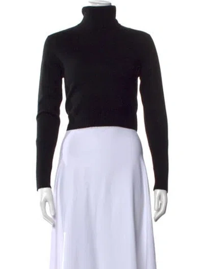 Pre-owned Naadam Cashmere Turtleneck Sweater In Black