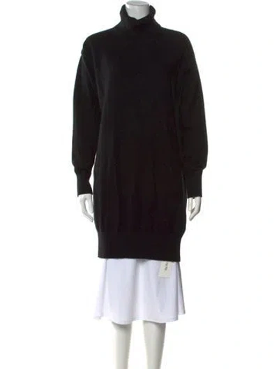 Pre-owned Naadam Cashmere Turtleneck Sweater In Black