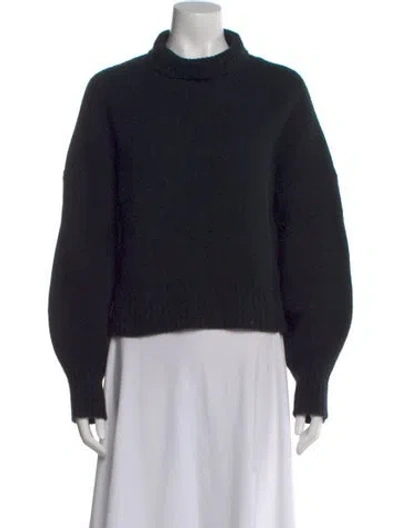 Pre-owned Naadam Cashmere Turtleneck Sweater In Blue