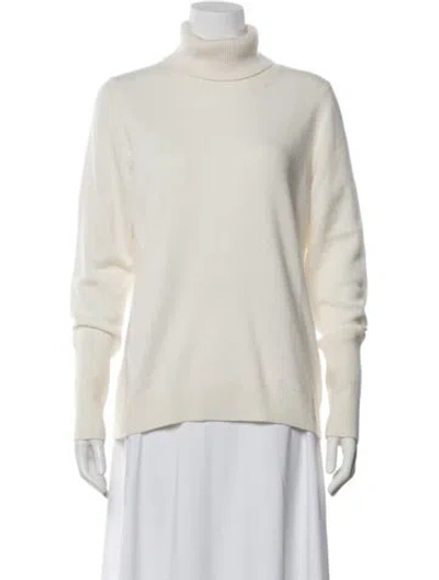 Pre-owned Naadam Cashmere Turtleneck Sweater In Blue