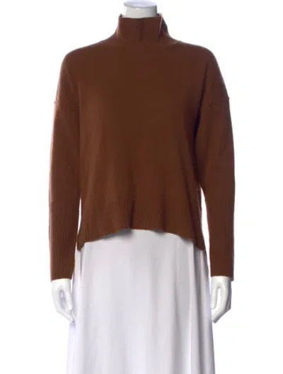 Pre-owned Naadam Cashmere Turtleneck Sweater In Brown