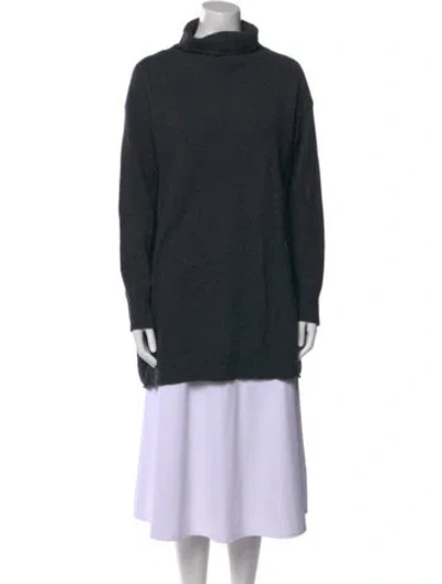 Pre-owned Naadam Cashmere Turtleneck Sweater In Gray
